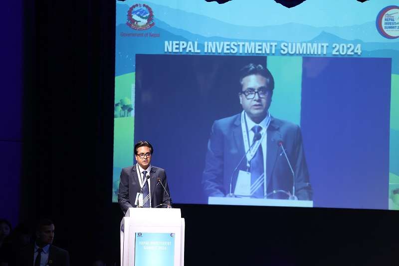 CNI President Highlights Nepal's Conducive Investment Climate at Investment Summit   