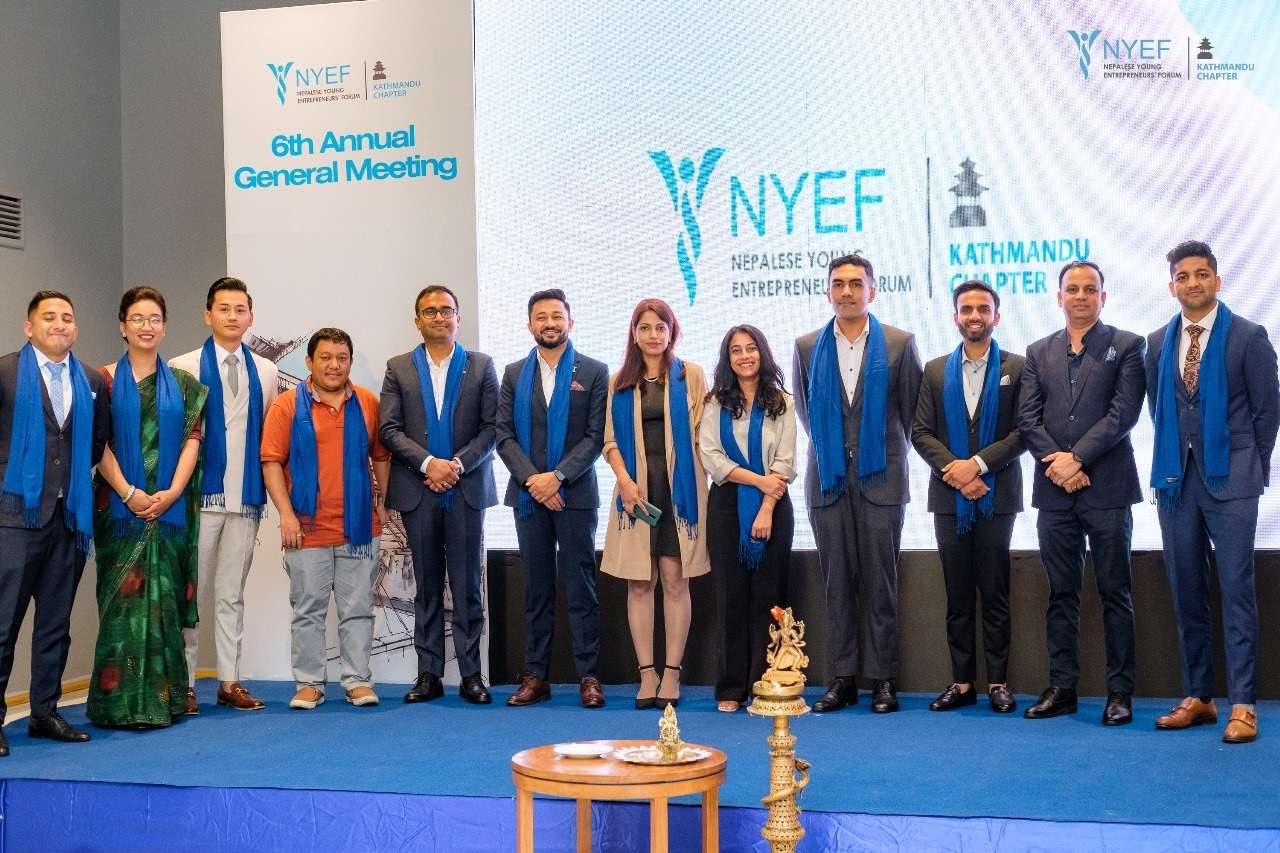 Abhimanyu Golchha Elected as New President of NYEF Kathmandu