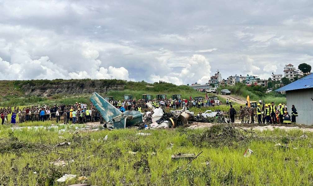 18 Dead as Saurya Airlines Plane en route to Pokhara Crashes at TIA during Takeoff