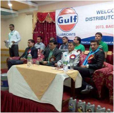Nepal Auto Trade Appointed Gulf Lubricants Distributor