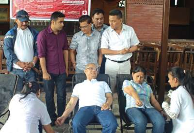Blood Donation Program of CE Construction