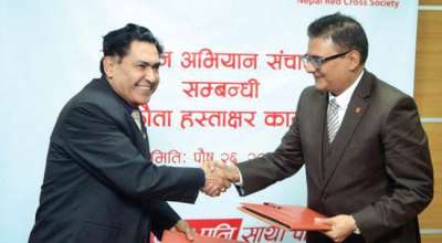 NIC ASIA Bank and Nepal Red Cross Society Sign MoU for Blood Donation Camps