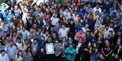 Huawei Sets a Guinness World Record of Taking Selfies