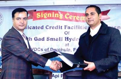 Nepal SBI and Parbhu to finance Upper Naugadh Gadh