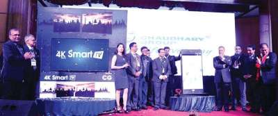 CG Unveils 65'' TV in Nepali Market
