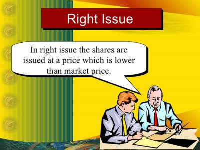 5 BFIs to Float Right Shares