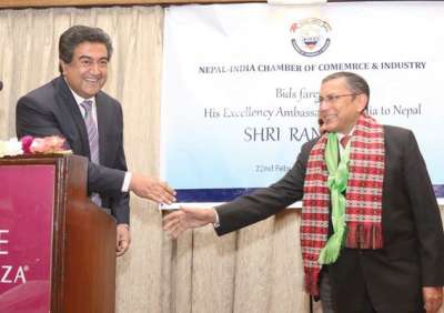 Nepal-India Chamber of Commerce & Industry Organized a Farewell Program to Indian Ambassador