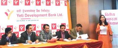 Yeti Devt Bank’s Financial Literacy Campaign Kicks off