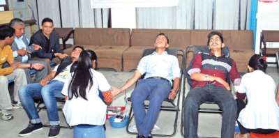 Kumari Bank’s Blood Donation Program on Anniversary