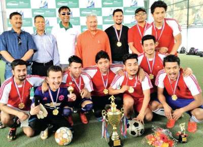 NIC Asia Wins Interbank Footsal