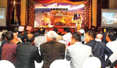 Liebherr’s Heavy Equipment Launched in Nepal