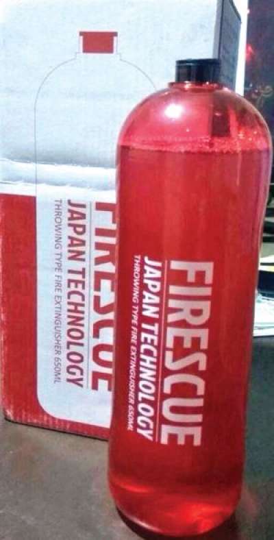 Japanese Fire Extinguisher Tool ‘Firescue’ in Nepali Market