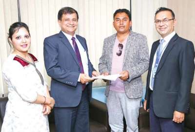 Dhurmus-Suntali Brand Ambassadors of United Insurance