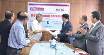 Prime Bank and Asian Life Insurance in Bancassurance Agreement