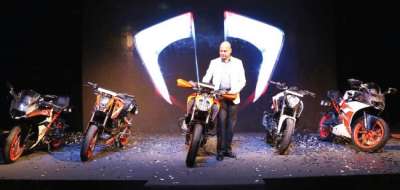 KTM Rolls Out New Model Bikes