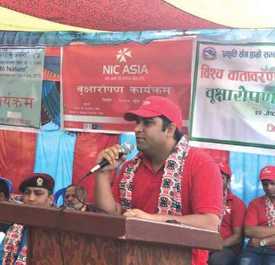 NIC Asia Plants Trees on the Occasion of Environment Day