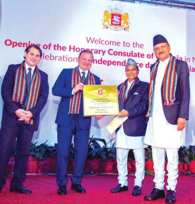 Industrialist Sharda Appointed Honorary Consul for Georgia