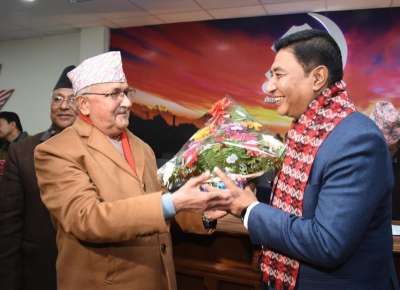 Country needs Rapid and Sustainable Development: Oli