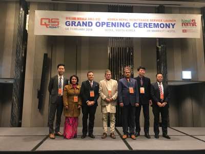 Himal Remit signs agreement with  QS Remit