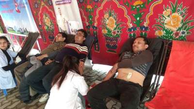 Jagadamba Cement’s Blood Donation Camp