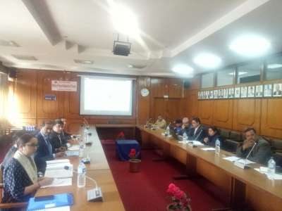 Joint Monitoring Committee inspects Terai Roads Project