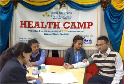 Kumari Bank’s Health Camp