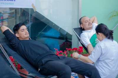 Citizens Bank Oragnises Blood Donation Programme