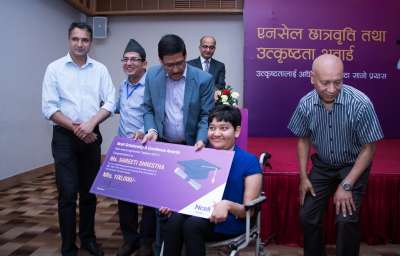 Ncell confers Scholarships, Excellence Awards to students