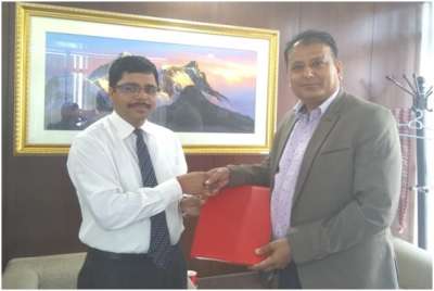 Garima Remit and Lumbini Remit Sign Agreement