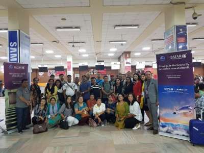 Qatar Airways takes Nepali football fans to Russia
