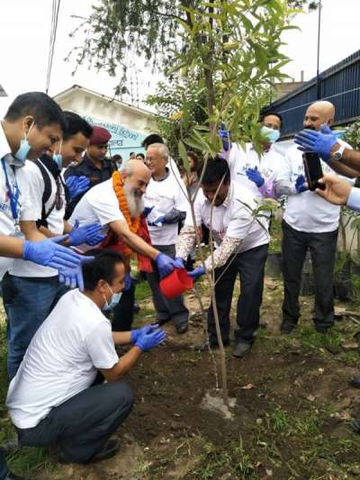 Israeli Embassy in Nepal Celebrates Environment Month