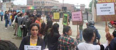 AI Organises Rally Against Trump's Immigration Policy