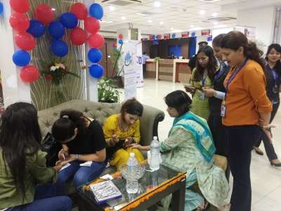 Mega Bank Runs Mehendi Festival