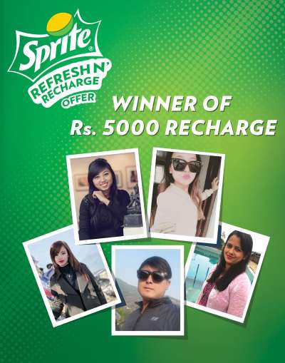 Sprite Provides Recharge talk time to more than 40,000 Consumers