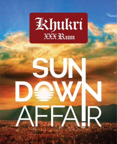 Khukri XXX Rum Hosting Sundown Events in Kathmandu on Saturdays
