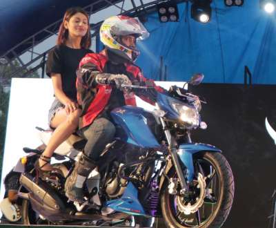 TVS Launches Apache RTR 160 4V in Nepal