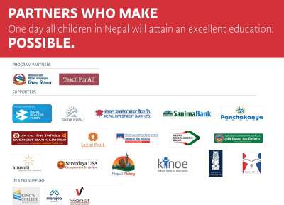 Teach For Nepal honors its corporate partners for their support in ending education inequality in Ne