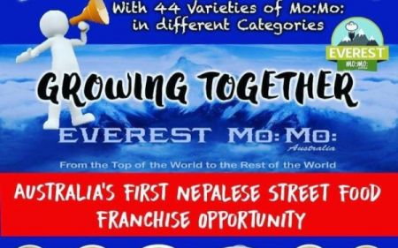 Opportunity to be part of Nepalese Street Food Franchise in Australia