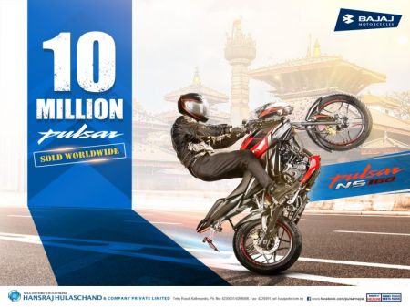 10 Million Pulsar Bikes Across the Globe