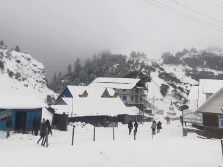 Westerly Wind Brings Rain, Snow