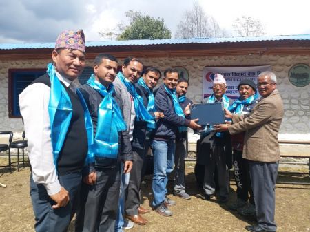 Kailash Provides Computers to School in Ghandruk