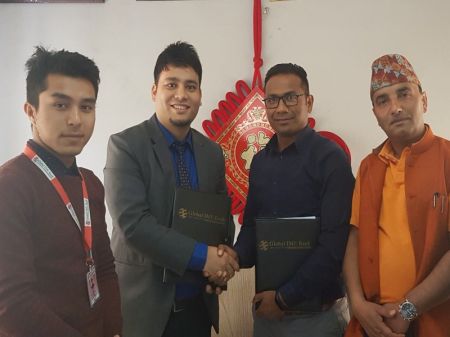 Agreement Between Global IME Bank and Sumeru Hospital