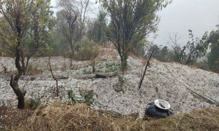 Farmers of Myagdi fed up with Repeated Hailstones