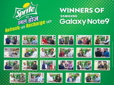 Sprite Awards 914,000 Winners