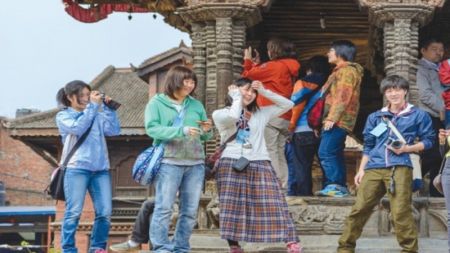 Arrival of Tourists Up in Nepal