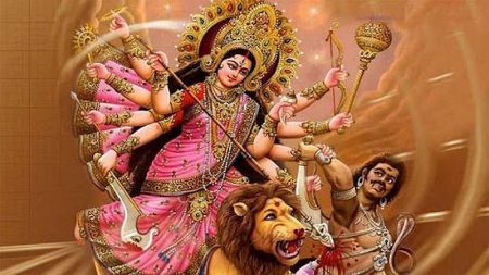 Maha Astami Observed 