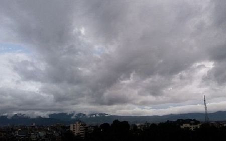 Low Pressure System Causes Cloudy Weather with Chances of Snowfall   