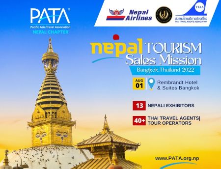 PATA Nepal to Organise 'Nepal Sales Mission-2022' in Thailand   