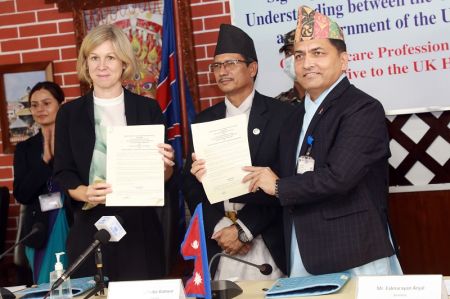 MoU with UK Opens New Avenue of Employment for Nepali Healthcare Professionals   