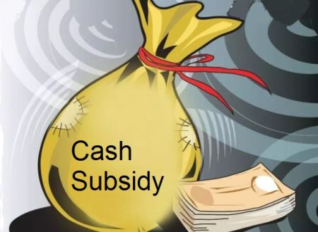 Minimum 4 Percent Cash Subsidy for Exports